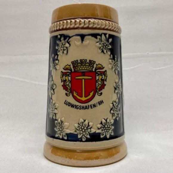 Original King Beer Stein Mug #8 German Hand Painted No Lid Vintage Germany EUC - Picture 2 of 13